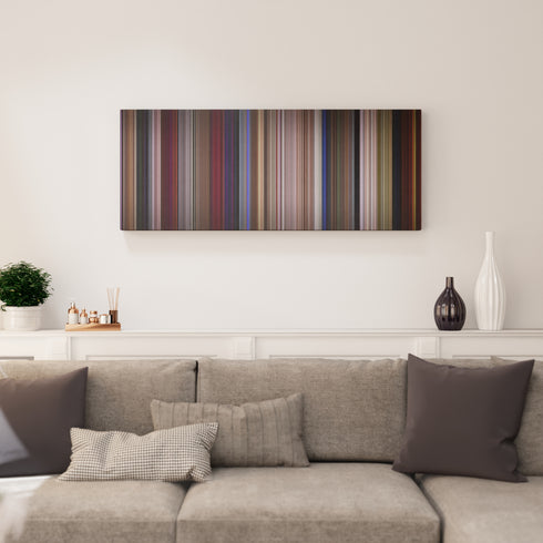 Wayne's World canvas print in living room - film wall decor