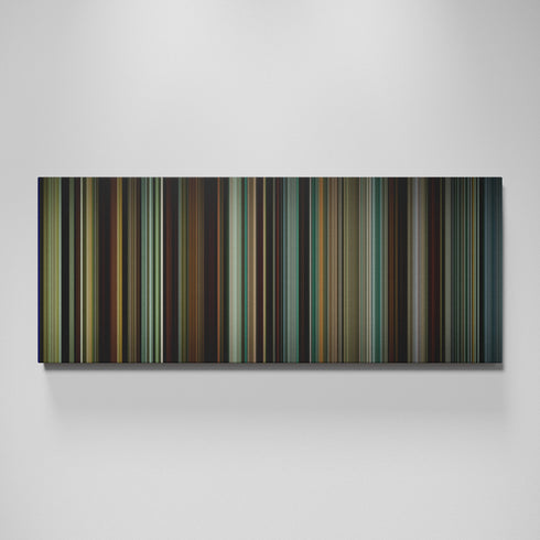 Synecdoche, New York movie canvas wall art - color palette print