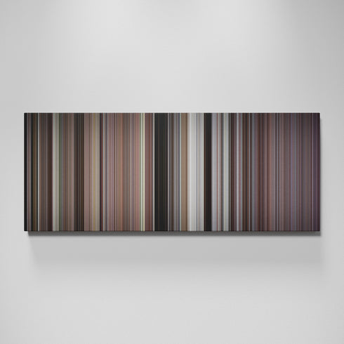 Rocky IV movie canvas wall art - color palette print