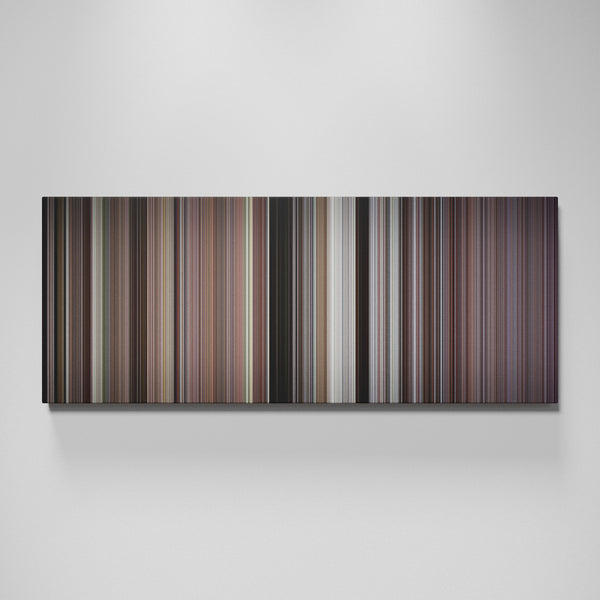 Rocky IV movie canvas wall art - color palette print