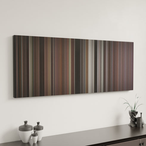 Rocky IV canvas art in modern interior - movie color palette