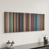 Next Gen canvas art in modern interior - movie color palette