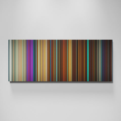 Nerve movie canvas wall art - color palette print