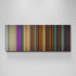 Nerve movie canvas wall art - color palette print