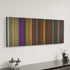 Nerve canvas art in modern interior - movie color palette