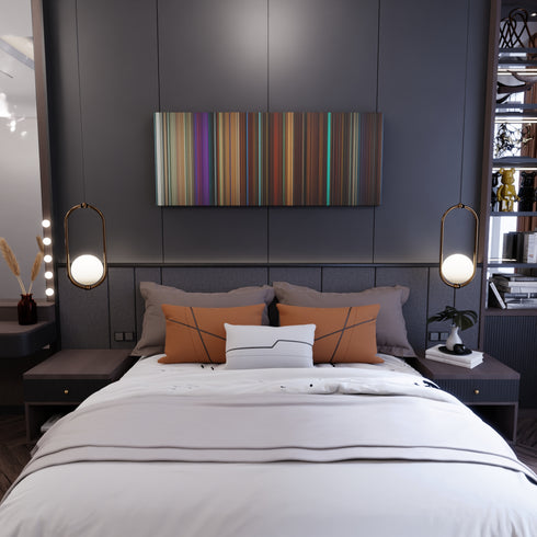 Nerve movie canvas in bedroom - wall art display