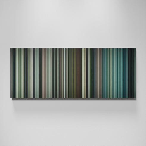 Million Dollar Baby movie canvas wall art - color palette print