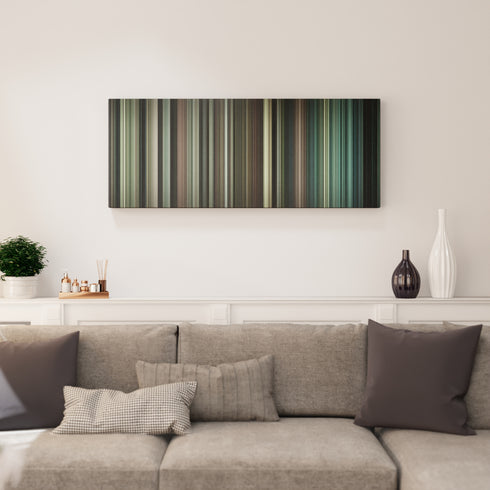 Million Dollar Baby canvas print in living room - film wall decor