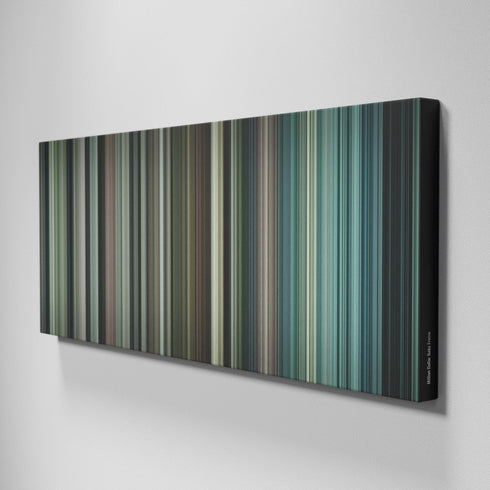 Side view of Buff's of Million Dollar Baby Frome on the wall