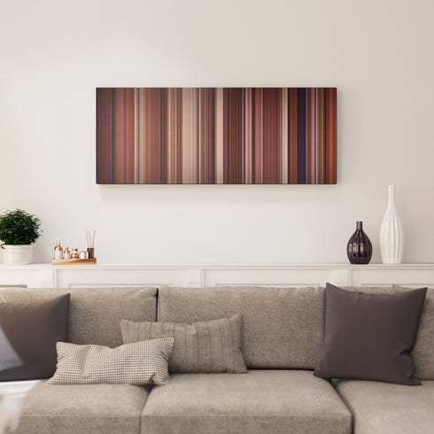 Road House canvas print in living room - film wall decor