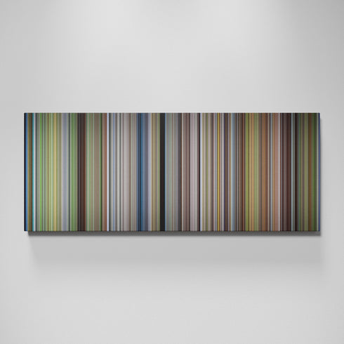 The New World movie canvas wall art - color palette print