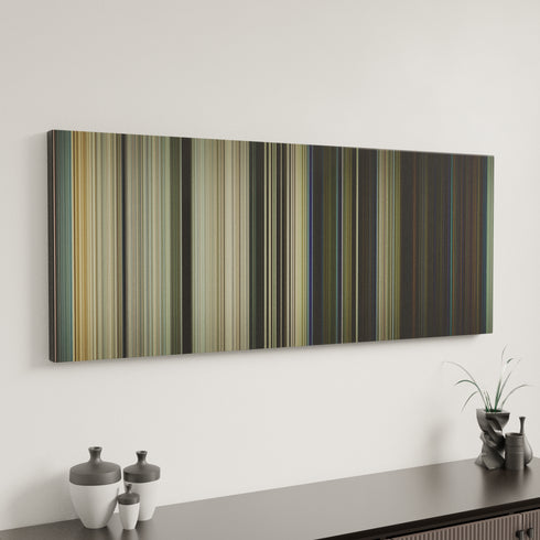 Captain Phillips canvas art in modern interior - movie color palette