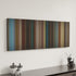 Tag canvas art in modern interior - movie color palette