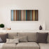 Tag canvas print in living room - film wall decor