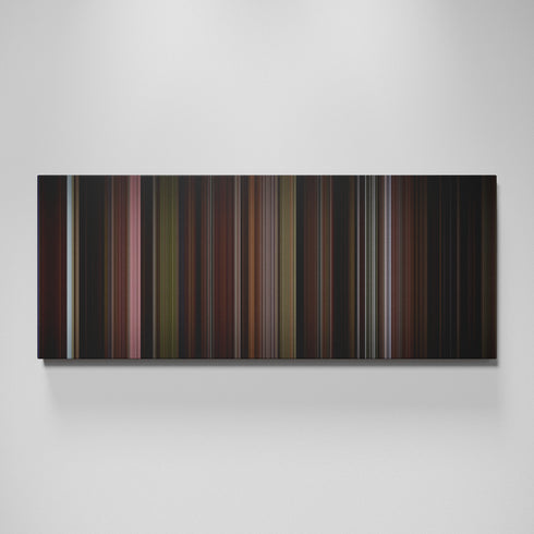 Miller's Crossing movie canvas wall art - color palette print