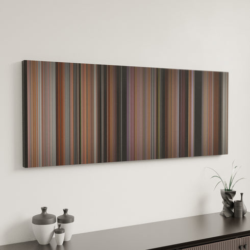 Minimal interior design with The Blair Witch Project Frome on the wall