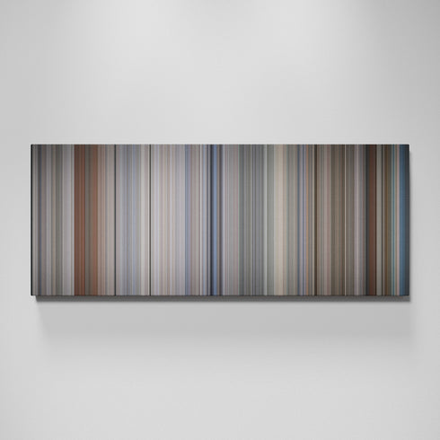 Bull Durham movie canvas wall art - color palette print