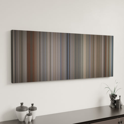 Minimal interior design with Bull Durham Frome on the wall