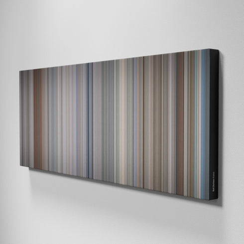 Side view of Buff's of Bull Durham Frome on the wall