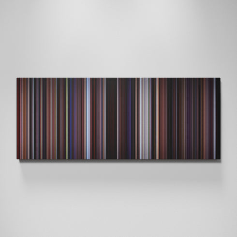 The Thomas Crown Affair movie canvas wall art - color palette print