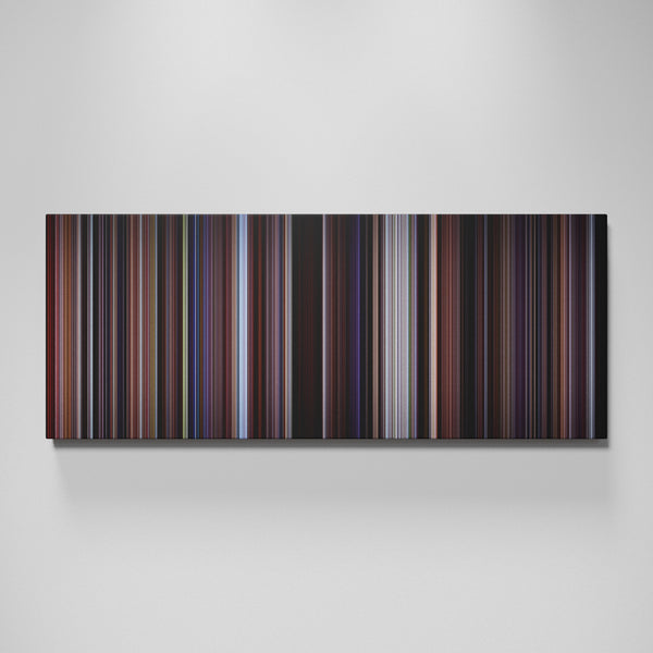 The Thomas Crown Affair movie canvas wall art - color palette print