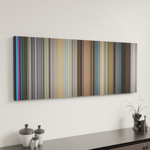 Little Nemo: Adventures in Slumberland canvas art in modern interior - movie color palette
