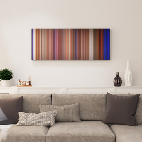 Brain Donors canvas print in living room - film wall decor