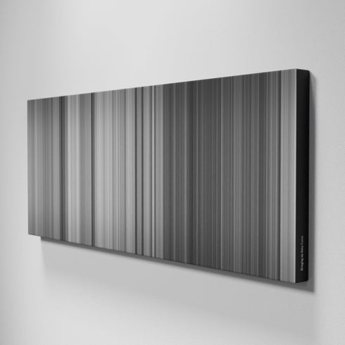 Side view of Buff's of Bringing Up Baby Frome on the wall