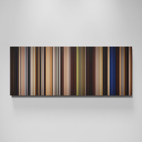 The Ghost and the Darkness movie canvas wall art - color palette print