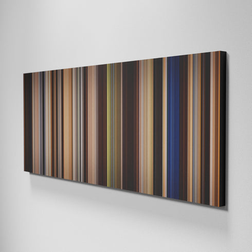 Side view of Basic of The Ghost and the Darkness Frome on the wall