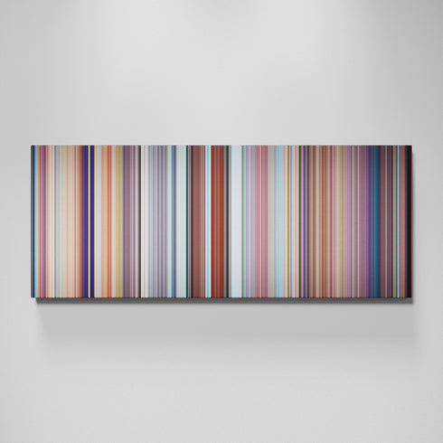 The Secret Life of Pets movie canvas wall art - color palette print