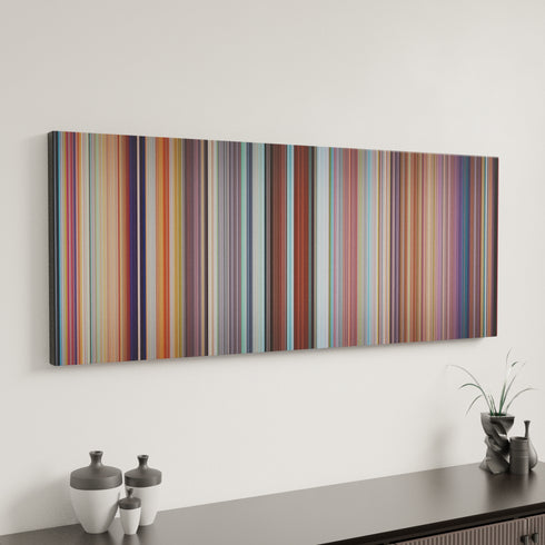 The Secret Life of Pets canvas art in modern interior - movie color palette