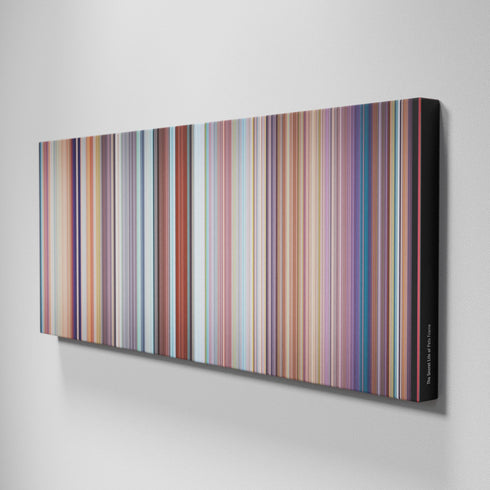 Side view of Buff's of The Secret Life of Pets Frome on the wall