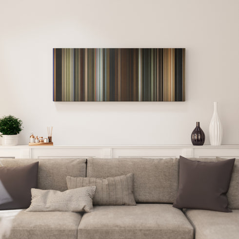 Pete's Dragon canvas print in living room - film wall decor