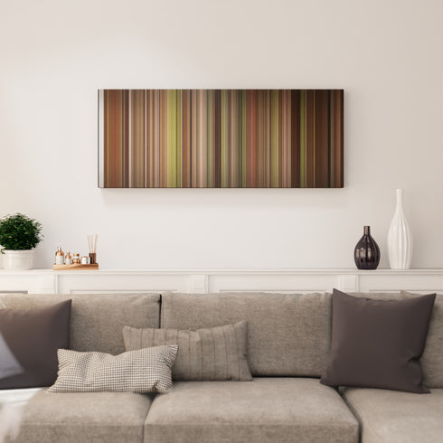 A Room with a View canvas print in living room - film wall decor