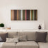 Madagascar canvas print in living room - film wall decor
