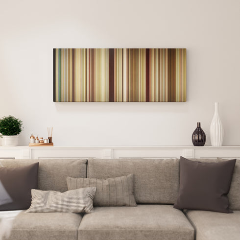 Run Lola Run canvas print in living room - film wall decor