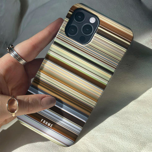 cold mountain Frome phone case when holding in hands