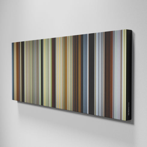 Side view of Buff's of Cold Mountain Frome on the wall