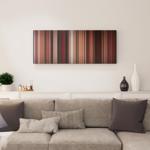 Valley Girl canvas print in living room - film wall decor