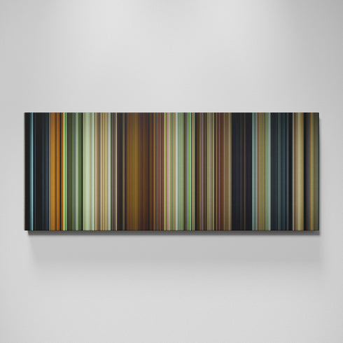 The Last Five Years movie canvas wall art - color palette print