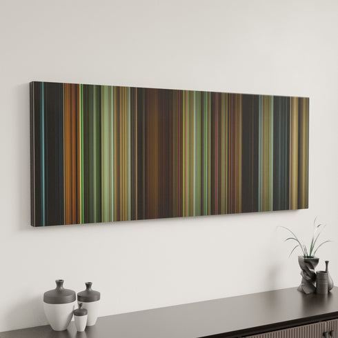 The Last Five Years canvas art in modern interior - movie color palette