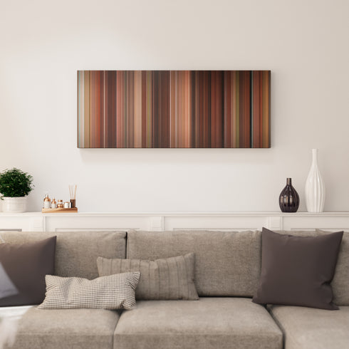 It's Complicated canvas print in living room - film wall decor