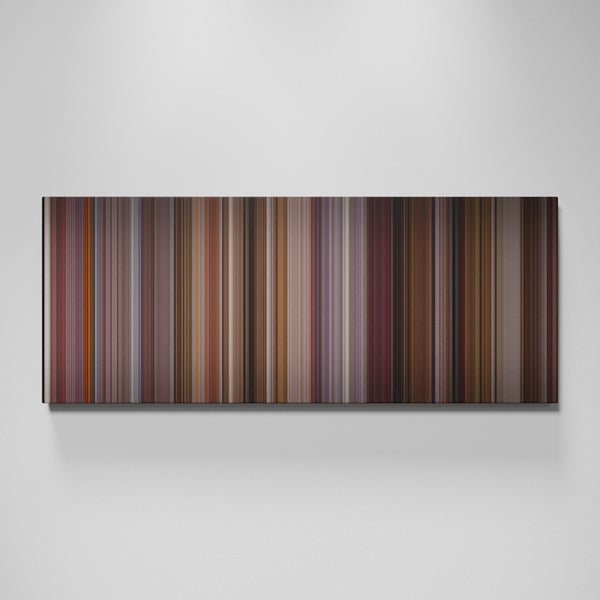 Gilmore Girls: Pilot movie canvas wall art - color palette print