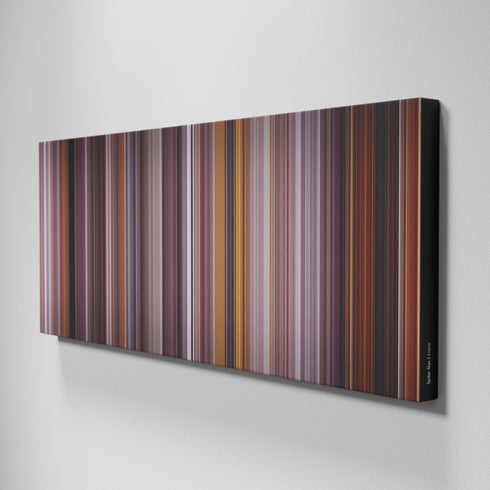 Side view of Buff's of Spider-Man 2 Frome on the wall