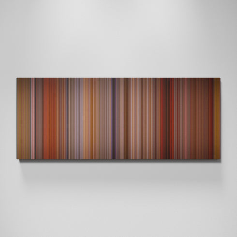 Friends: The One with the Nap Partners movie canvas wall art - color palette print