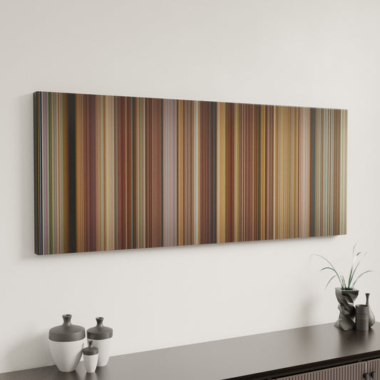 Minimal interior design with Evan Almighty Frome on the wall