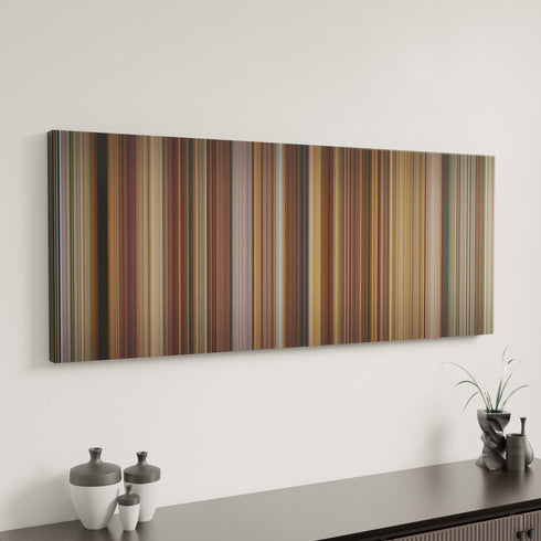 Evan Almighty canvas art in modern interior - movie color palette