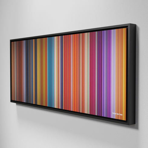 Side view of Framed Buff's of Brother Bear Frome on the wall