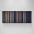The Fly movie canvas wall art - color palette print